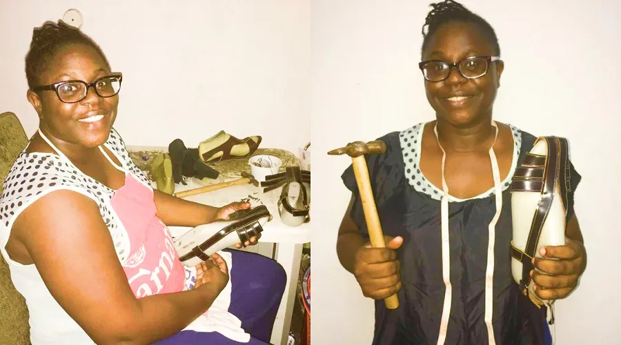 One of the top Nigerian shoemakers - Adeyemi Oluwabukunola (Betwick)