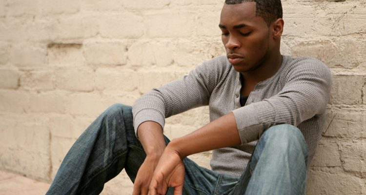 African man depressed emotional intelligence