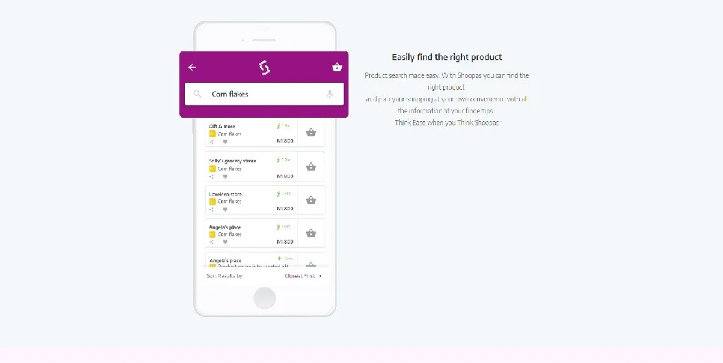 Shoopas website screenshot - Shoopas