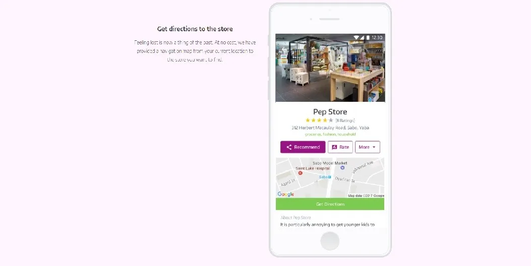 Shoopas website screenshot - Shoopas