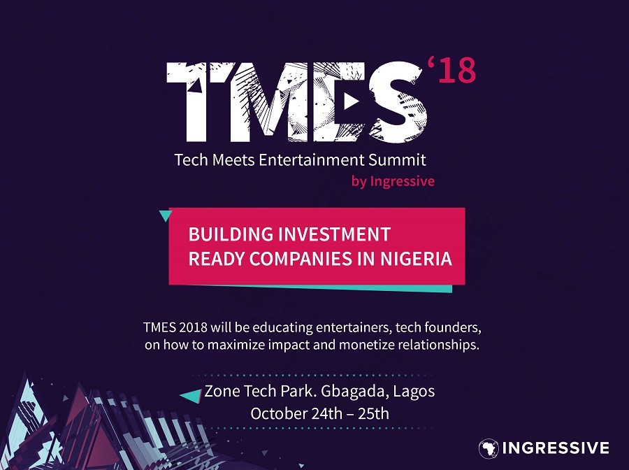 Tech Meets Entertainment Summit - Ingressive Capital - Smepeaks.com