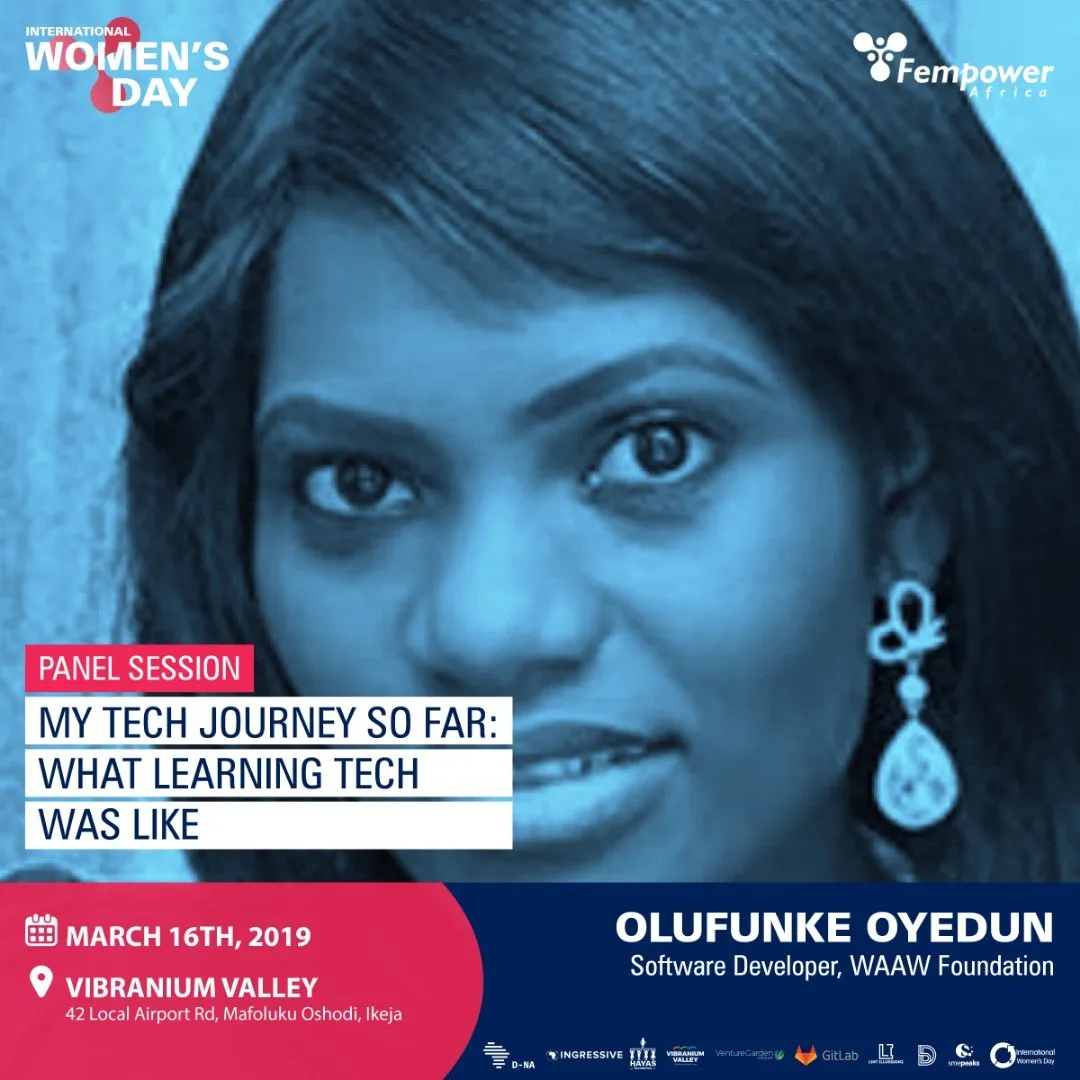Olufunke Oyedun, WAAW Foundation - One of Fempower IWD Event Speakers