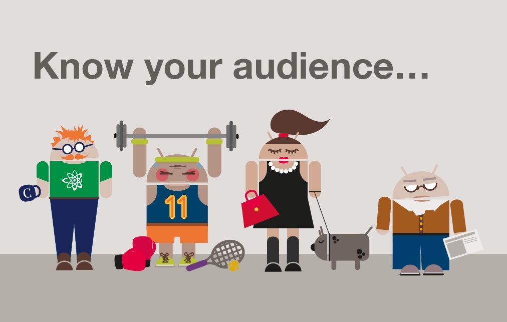 Know your audience to get a million users for your mobile app