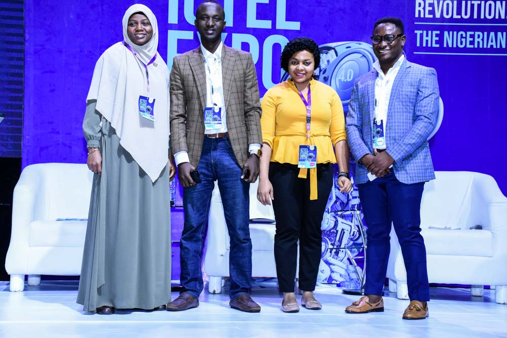 Judgs of the ICTEL Expo 2019 Startup Pitch
