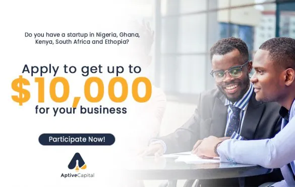 Aptive Capital wants to invest $10,000 in your startup, here’s how to apply