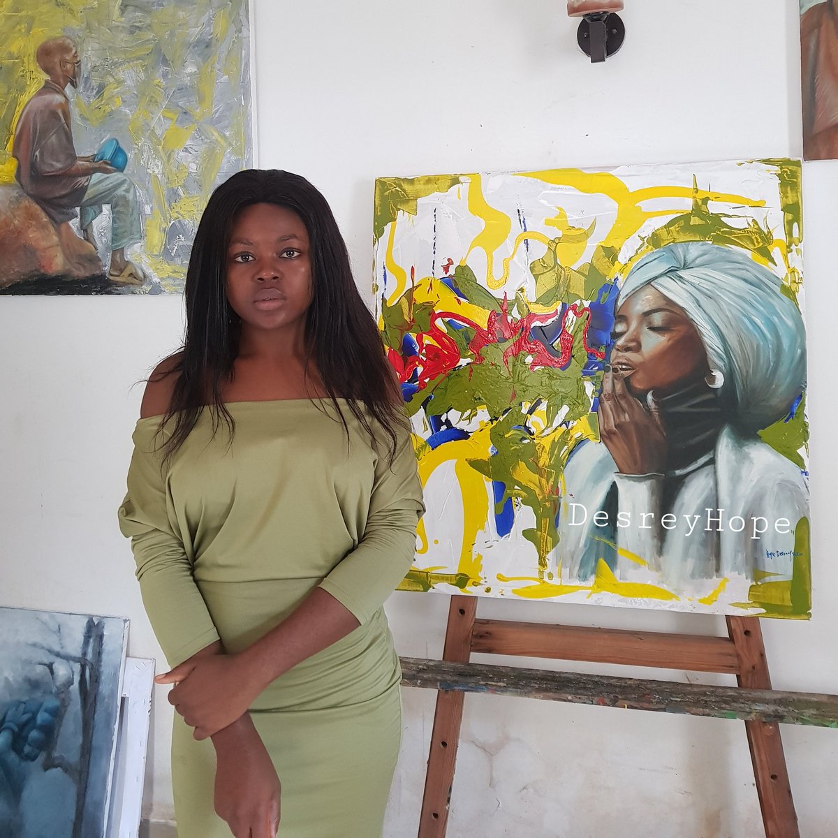 Desrey Hope - Top Nigerian Female Painter 