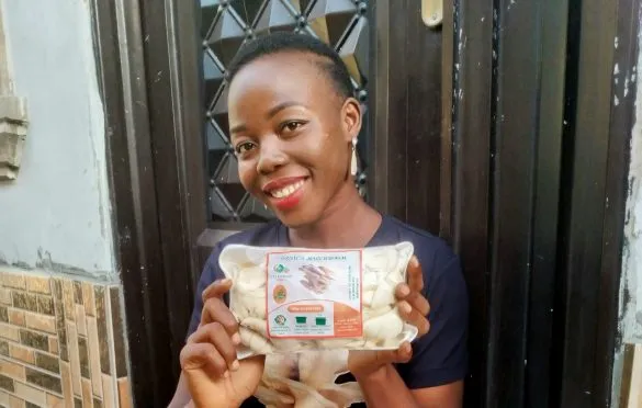  How a mushroom miracle inspired Etim to launch a booming mushroom business 