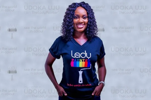 Udoka-Uju-Nigerian Lady Painter 