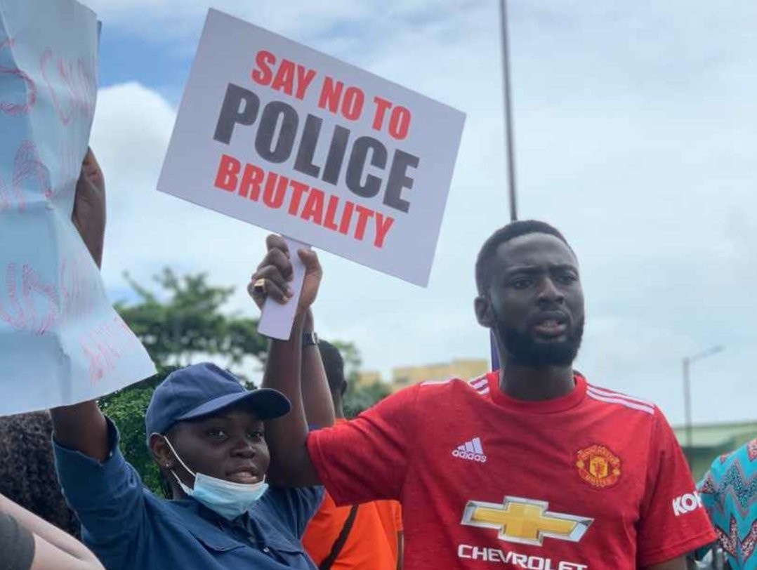 #EndSARS police brutality