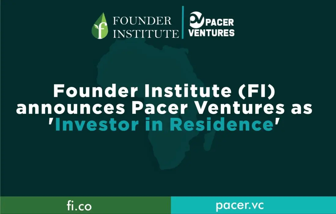 Flier of Pacer Ventures becomes FI Investor-In-Residence 