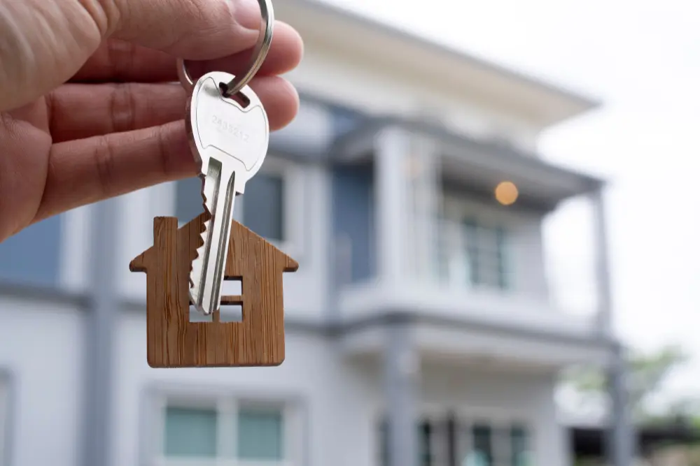 OPOD - key to home in focus 