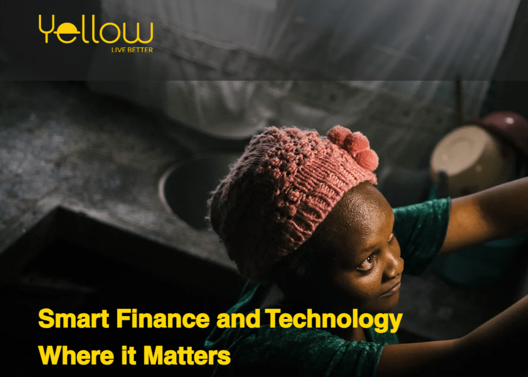 GreenTech Startups Transforming Sustainability in Africa; Yellow